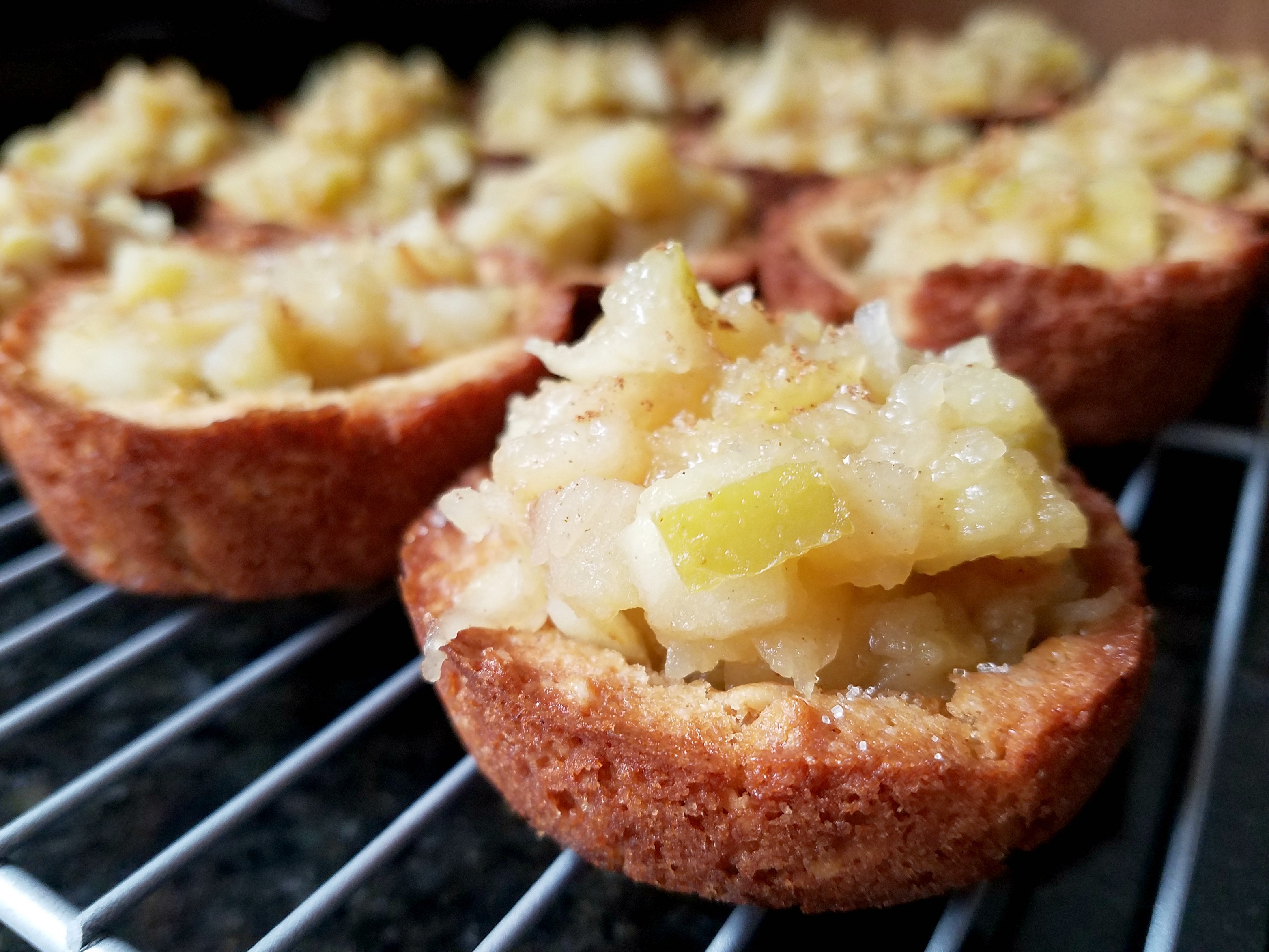 Apple crisp cookies D